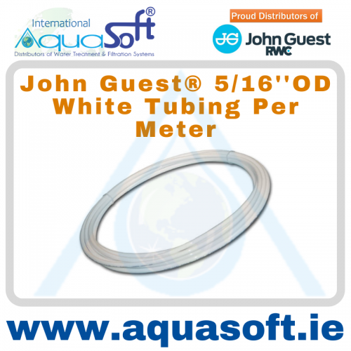 John Guest® 5/16'' White Tubing Per Metre